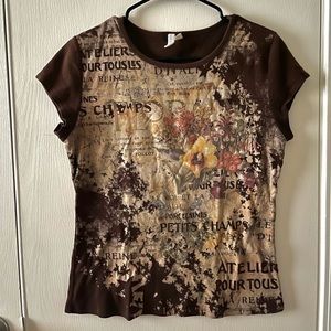 Vintage brown tee